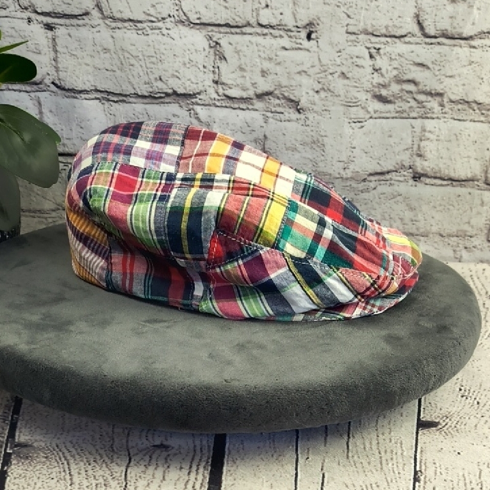 Broner Multicolor Plaid flat Snap Cap Hat, Large - Picture 7 of 11
